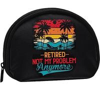 Ritirato 2023Il mio problema più donne e ragazze carino moda portamonete portafoglio borsa cambio portachiavi