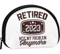 Ritirato 2023Il mio problema più donne e ragazze carino moda portamonete portafoglio borsa cambio portachiavi