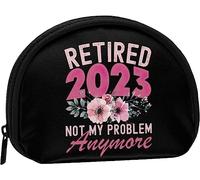 Ritirato 2023Il mio problema più donne e ragazze carino moda portamonete portafoglio borsa cambio portachiavi