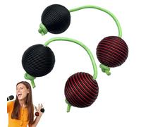 Ritmi africani Aslatua Shakers,Kashaka Balls - Percussioni a mano con sonaglio africano Shaker - Shaker per uova musicali, palline per shaker a mano per matrimoni, feste di Natale