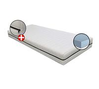 RITMO H20cm, materasso ORTOPEDICO, COMPLETAMENTE ANALLERGICO con interno in Grafene a base di carbonio semirigida e tessuto sfoderabile tessuto resistente, francese 140x200 cm