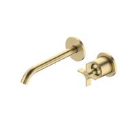Ritmonio Diametro35 Cross rubinetto lavabo, PR53AL202CHX, Diametro35 Cross champagne spazzolato [Rubinetteria Bagno > Rubinetteria Lavabo]