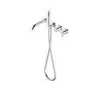 Ritmonio Diametro35 S rubinetto vasca con set doccetta, PR52EC201CRL, Diametro35 S cromo [Rubinetteria Bagno > Rubinetteria Vasca]