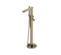 Ritmonio DOT316 rubinetto vasca freestanding in acciaio inox, PR50DB201ICX, DOT316 champagne spazzolato [Rubinetteria Bagno > Rubinetteria Vasca]