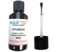 Ritocco Kit per Hyundai Phantom Nero Nka Pittura 30ML Grattare I30 Santa Fe I20