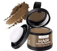 Ritocco Ricrescita Capelli, 4g Polvere per Capelli Waterproof Correttore per Infoltimento Capelli Donna e Uomo, Hairline Shadow per Riempire Capelli Diradati (Marrone)