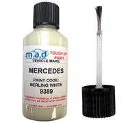 Ritocco Vernice Auto 30Ml Bottiglia Per Mercedes Berlingo Bianca 9389