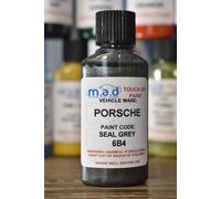 Ritocco Vernice Auto 30ML Bottiglia per Porsche Guarnizione Grigio 6B4