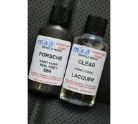 Ritocco Vernice Auto 30ML Bottiglia per Porsche Guarnizione Grigio 6B4