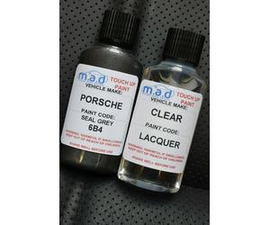 Ritocco Vernice Auto 30ML Bottiglia per Porsche Guarnizione Grigio 6B4