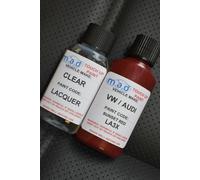 Ritocco Vernice Auto 30ML Bottiglia Per VW/Audi Tramonto Rosso LA3X