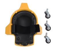 RiToEasysports 1 Coppia di Ginocchini Rotolanti, Rotelle Rotanti a 360 Gradi Creeper al Ginocchio a Ruota per Il Giardinaggio di Riparazioni per Auto di Pittura per Pavimenti (Yellow)