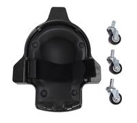 RiToEasysports 1 Coppia di Ginocchini Rotolanti, Rotelle Rotanti a 360 Gradi Creeper al Ginocchio a Ruota per Il Giardinaggio di Riparazioni per Auto di Pittura per Pavimenti (Black)