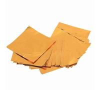 RiToEasysports 100 Pezzi/Involucri di Foglie di Cioccolato Quadrati Multicolori, Accessori Ecologici per la Produzione di Caramelle 3" X 3" per Dolciumi, Dessert Al Cioccolato, Amanti delle Foglie