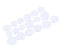 RiToEasysports 18 Pezzi Accessori per Orologi 16-24,5 Mm Set di Lenti in Vetro a Cristallo Piatto, Molto Trasparenti e graffi-, per Collezionisti di Orologi e Hobbisti