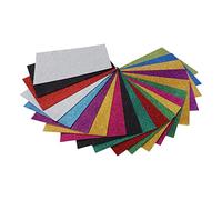 RiToEasysports 20 Foglie A4 Foglie di Schiuma Scintillanti Carta Artigianale Pieghevole per Cultura del Collagene Fai -da -te Artigianale