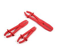 RiToEasysports 3pcs Pinze per Morsetti a Colori Luminoso per la del Tubo Flessibile di Nylon per Freni, Linee di Carburante, Riscaldatori e Radiatori con un Semplice Funzionamento con una Sola