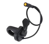 RiToEasysports Acceleratore a Pollice per Bici Elettrica, Acceleratore a Dito per Controllo velocità a Sgancio Rapido con Materiale Antiscivolo Ignifugo ABS Premium, per Motore BBS01 02 12V