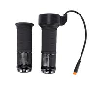 RiToEasysports Acceleratore a Rotazione Completa, Maniglia Dell'acceleratore a Rotazione per Scooter Elettrico in ABS con Connettore a 3 Pin Impermeabile M8 per la Conversione