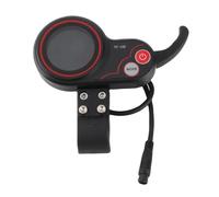RiToEasysports Acceleratore con Display per Bici elettrica, acceleratore a Pollice Tachimetro 2 in 1 Pannello di Controllo Manuale Comprende Facilmente Lo Stato di Base della Bici elettrica(48V)