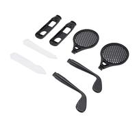RiToEasysports Accessori da Gioco Sportivi Set di Pacchetto Kit di Presa Multifunzionale per Switch 2 Controller con Design Ergonomico Materiale ABS 8 Cm 9,5 Cm