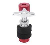 RiToEasysports Accessori di Ricambio per Accoppiatore per Piatti Charleston di Alta qualità per Appassionati di Batteria Jazz, Rosso e Nero