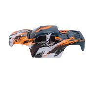 RiToEasysports Accessori per Auto RC Sostituzione Leggera della Copertura della Carrozzeria in PVC per Auto RC in Scala 1/10, Design Sportivo L'installazione Semplice Migliora le Prestazioni (ORANGE)