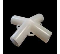 RiToEasysports Accessori per Gazebo 9 Pezzi di Ricambio in Plastica per Tenda da 3x3 M, 4 Connettori Angolari 1 Centro del Tetto 4 Piedi, Durevole e Resistente Alle Intemperie per la Riparazione