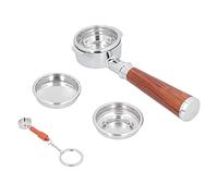 RiToEasysports Accessori per Macchine da caffè Dal Design Ergonomico con Maniglia Senza Fondo da 58 Mm per E61/ExpobarRANCILIO, Lega Color Palissandro per gli Amanti del caffè a Casa (E61