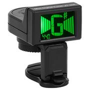 RiToEasysports Accordatore Elettrico Veloce e Preciso per Chitarra, Ukulele, Basso, Violino, Ideale per Musicisti, Design a Morsetto/supporto per un Facile Utilizzo