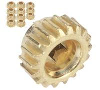 RiToEasysports Accordatori per Chitarra OpenGear Lucidi con Rapporto di Trasmissione 1:15, Accordatori Leggeri con Bloccaggio Esagonale per Appassionati di Chitarra/basso/ukulele, Confezione da 12