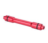 RiToEasysports Adattatore per Bici Resistente da 15 Mm Attraverso ASSE a 9 Mm Kit di Conversione Spiedini a Rilascio Rapido Adatto a Tutti i Ciclisti (Rosso)