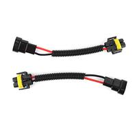 RiToEasysports Adattatore Prolunga Cavo Adattatore Presa Rame PVC 2 Pezzi 9005 9006 Maschio a H11 Femmina Cavo di Conversione per Lampadina LED Sostituzione del Connettore