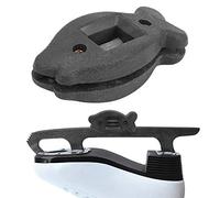 RiToEasysports Affilacoltelli per Pattini da Ghiaccio Affilatrice per coltelli a Sfera Affilacoltelli per Skateboard Grindstone Grinding Tool(Nero) Affila Lame Pattini