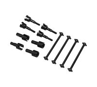 RiToEasysports Alberi di Azionamento RC -Dogadapter Asse Differenziale per WLTOYS A949 A959 A979 K929, Materiale in Lega di Alluminio, Miglioramento delle Prestazioni (BLACK)