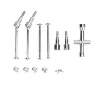 RiToEasysports Albero di Trasmissione per Auto RC in Acciaio Robusto, Trasferimento di più Fluido RC ASSE Posteriore Anteriore RC per Scy 16101Pro 16210Pro