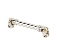 RiToEasysports Albero Motore Scanalato, Acciaio Regolabile Antiruggine Resistente All'usura con Basso Rumore di Rotazione, per Auto RC 1/10 Axial SCX10 Gen8 CC01 (mordere)