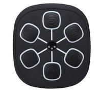 RiToEasysports Allenatore di Boxe Bluetooth con Macchina da Boxe Musicale con Bersaglio in Schiuma PU 9 velocità LED Conteggio Attrezzatura da Punzonatura Montata a Parete con per Palestra Domestica