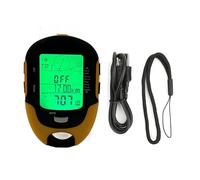 RiToEasysports Altimetro Elettronico GPS in Altezza di Navigazione Misurazione della Temperatura del Dispositivo Commosse per Campeggio per Arrampicata da Camminata, Materiale ABS