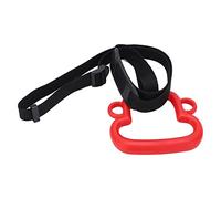 RiToEasysports Anelli da Ginnastica per Bambini, con Cinghie Regolabili capacità di 331 Libbre per Esercizi di Trazione per Bambini (Rosso)