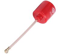 RiToEasysports Antenna RHCP da 5,8 Ghz, Parti Aeree Lunghe con Interfaccia UFL Ad Alto Guadagno da 2,8 DBi con Trasmissione Stabile per Velivoli RC FPV Racing Drone (rosso)