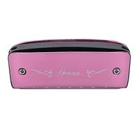 RiToEasysports Armoniche per Adulti, Mini Armonica a 7 Fori con Conchiglia in Magnalium e Design a Copertura Aperta, Strumento a Fiato Portatile a Due Ottave per Principianti, Professionisti e