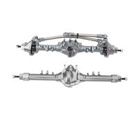 RiToEasysports Assale Assale Asse RC Currie Rockjock Parti di Aggiornamento Portale Asse Posteriore Anteriore Set per SCX10 II (TI Colore)