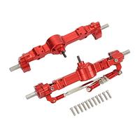 RiToEasysports Assi Posteriori Anteriori RC Parti di Aggiornamento in Lega in Lega di Alluminio CNC ASSE per Assi Lavorati per CNC per MN 90 99S Serie RC con Alberi di Trasmissione di Ingranaggi