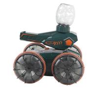 RiToEasysports Auto Acrobatica RC, Giocattolo Cingolato Telecomandato da 2,4 GHz con Pneumatici Ad Alta Resistenza e Tecnologia Impermeabile, per Giochi Avventurosi su Terra e in Acqua (GREEN)