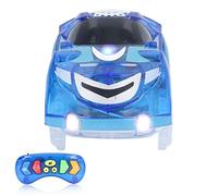 RiToEasysports Auto da Pista Luminose con Telecomando, Auto Giocattolo | Materiale ABS, Compatibile con la Maggior Parte dei Set di Piste da Corsa, Accelerazione Avanti e Indietro, Musica Clacson