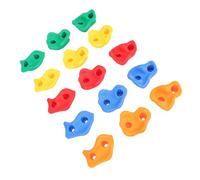 RiToEasysports Bambini Che Arrampicano Rocce, Colorato Kit di Presa a Parete per Arrampicata a Forma di Maiale, 25 Pezzi, Realizzato in Materiale PE con Caratteristiche Inodore e Innocuo, Design