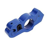 RiToEasysports Blocco a Impugnatura del Manubrio dell'acceleratore Motociclistico con 2 Chiavi, Sicurezza del Freno in Lega di Alluminio, per Moto Elettrico, Bici, Scooter, Maggiore comodità, (BLUE)