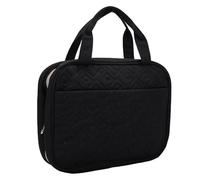 RiToEasysports Borsa da Toilette da Viaggio, Borsa per Cosmetici Portatile di Grande capacità con 4 Scomparti Indipendenti e Gancio per Appendere, per Donne, Viaggi, Palestra, Viaggi D'affari,