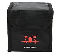 RiToEasysports Borsa per Batteria Lipo, Custodia Ignifuga a Prova di Esplosione per Custodia da Viaggio per Batterie Drone FPV (2 Batteria)